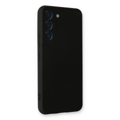 Samsung Galaxy S23 Kılıf Nano İçi Kadife Silikon - Siyah