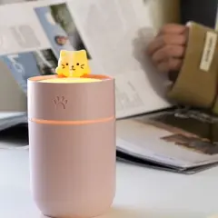 Isınan Kedi Mini Usb Sessiz Hava Nemlendiricisi
