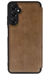 Newface Samsung Galaxy A56 Kılıf Flip Cover - Taba