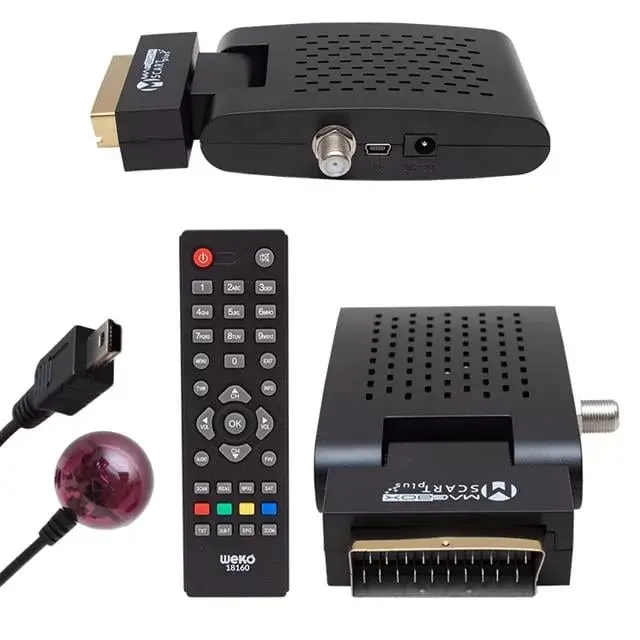Magbox Scart Plus Tkgs'li Scart Girişli Mini Sd Uydu Alıcısı