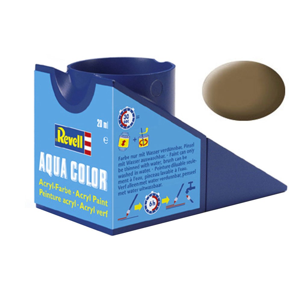 Aqua Color Maket Boyası - Dark Earth Mat - 18ml - 36182