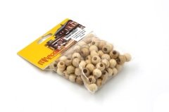 Yuvarlak Parlak Ahşap Boncuk 12mm 100 Adet