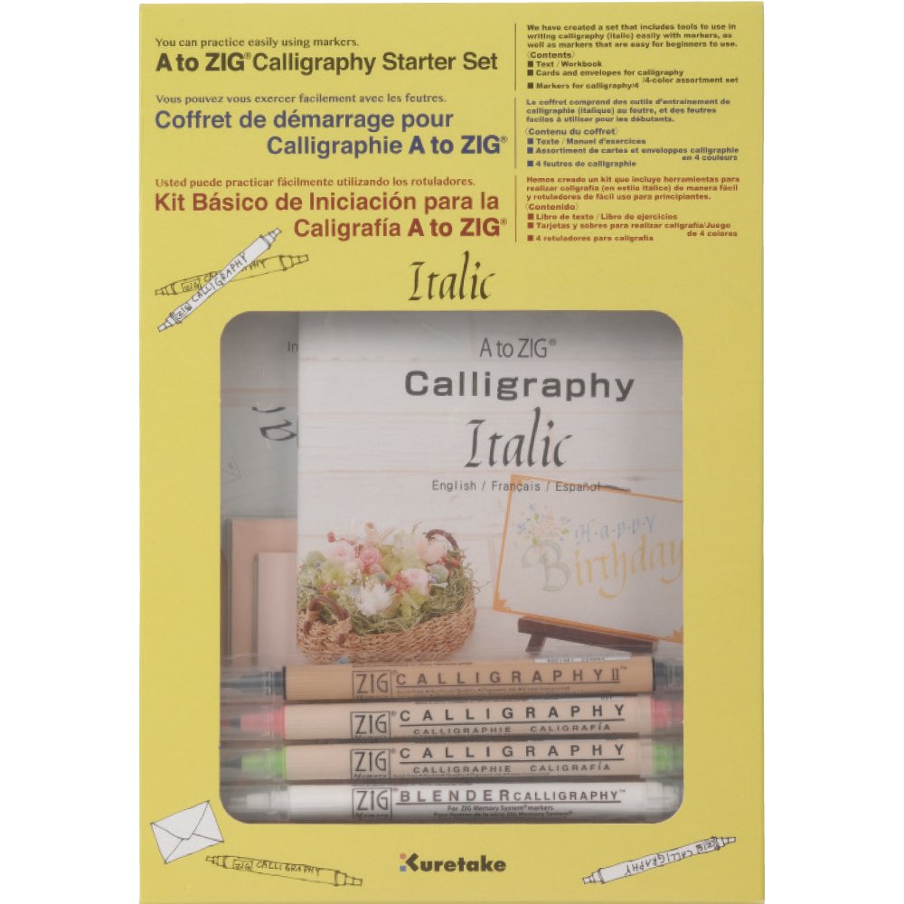 Kaligrafi Başlangıç Seti Italic