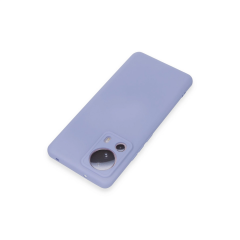 Xiaomi Mi 13 Lite Kılıf Nano İçi Kadife Silikon - Lila