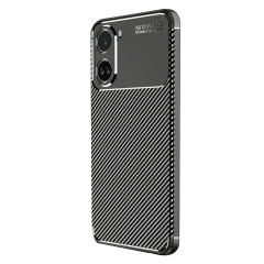 Xiaomi Poco X7 Pro Kılıf Auto Focus Karbon Kapak - Siyah