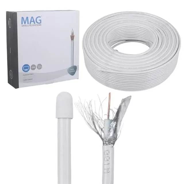 Mag Rg6-u4 Bakır Sat1 Anten Kablosu 100 Mt