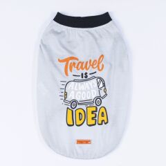 Pawstar Grey Travel Tişört Small 23x24x37 cm