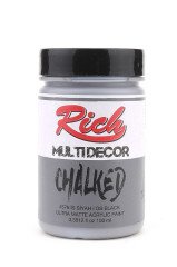 Multidecor Chalked Akrilik Boya- 100cc - İs Siyah - N:4576