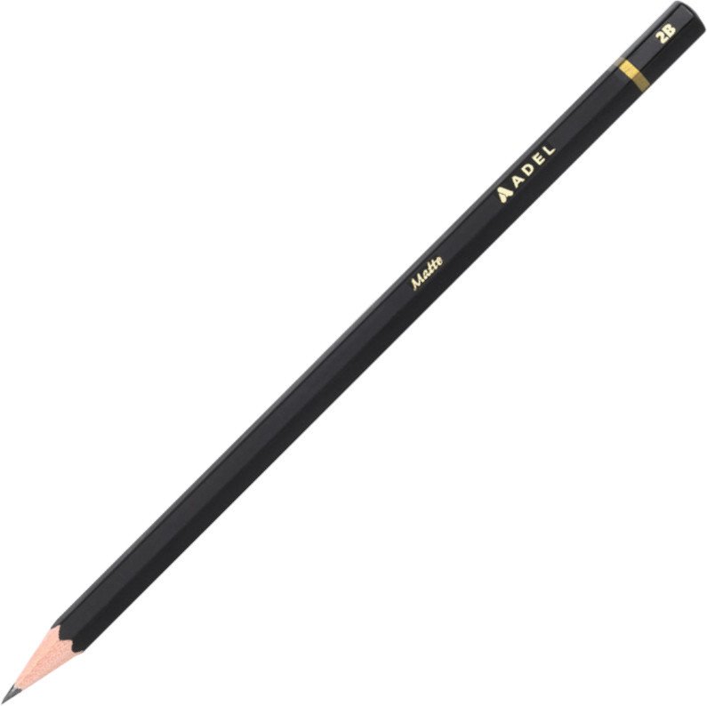 Matte Dereceli Kurşun Kalem N:2B