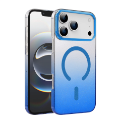 İphone 17 Pro Max Glossy Magsafe Kapak - Mavi