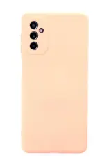 Newface Samsung Galaxy M52 5g Kılıf Nano İçi Kadife Silikon - Pudra