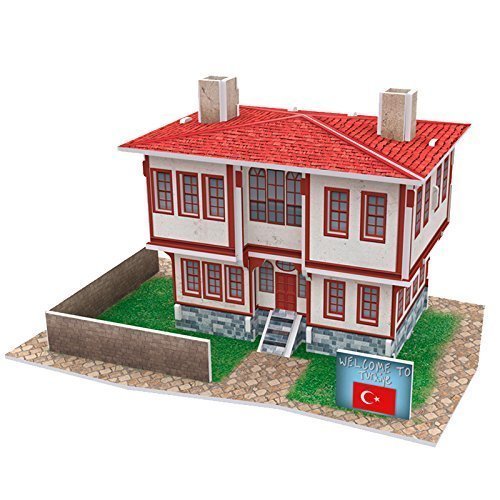 3D Puzzle Türk Halk Evi 1