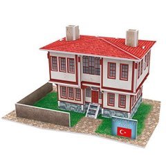 3D Puzzle Türk Halk Evi 1