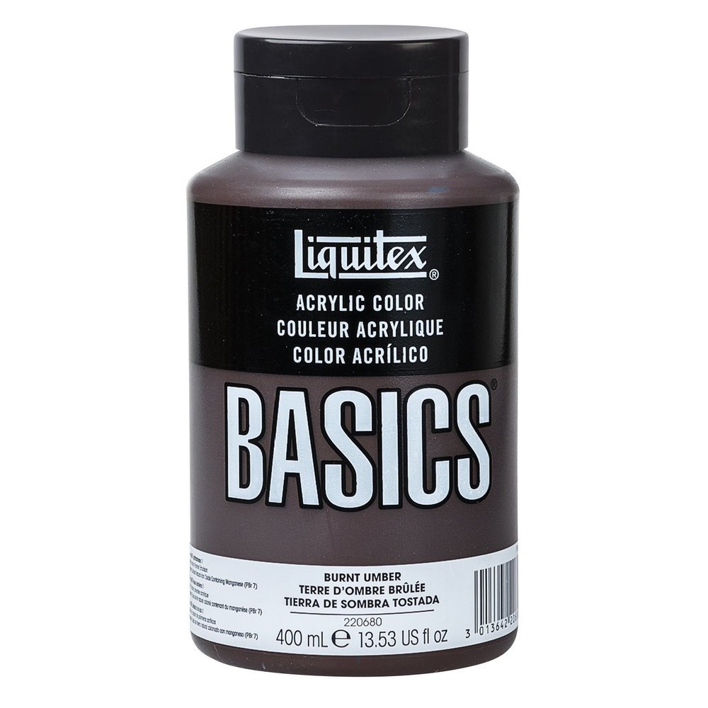 Basics Akrilik Boya 400ml N:128 BURNT UMBER