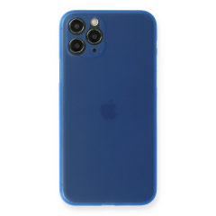 İphone 11 Pro Max Kılıf Pp Ultra İnce Kapak - Mavi