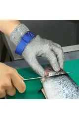 Kasap Kesim Eldiveni Paslanmaz Çelik Tel Hasır Örgü