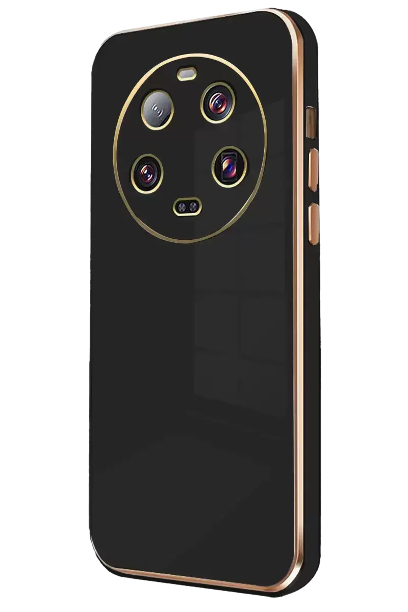 Newface Xiaomi Mi 14 Ultra Kılıf Volet Silikon - Siyah