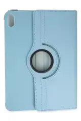 Newface Apple İpad 2022 10.9 (10.nesil) Kılıf 360 Tablet Deri Kılıf - Turkuaz