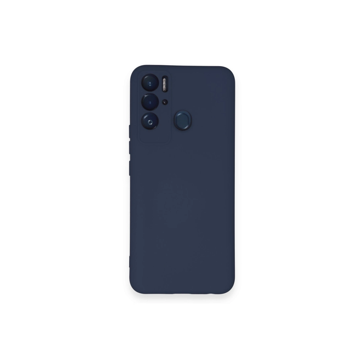 Tecno Pova Neo Kılıf Nano İçi Kadife Silikon - Lacivert