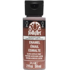 Folkart Enamel Akrilik Boya 59ml. N:2843 Antique Copper