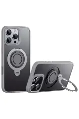 Joko İphone 16 Pro Avatar 360 Dönen Magsafe Kapak - Titan Gri