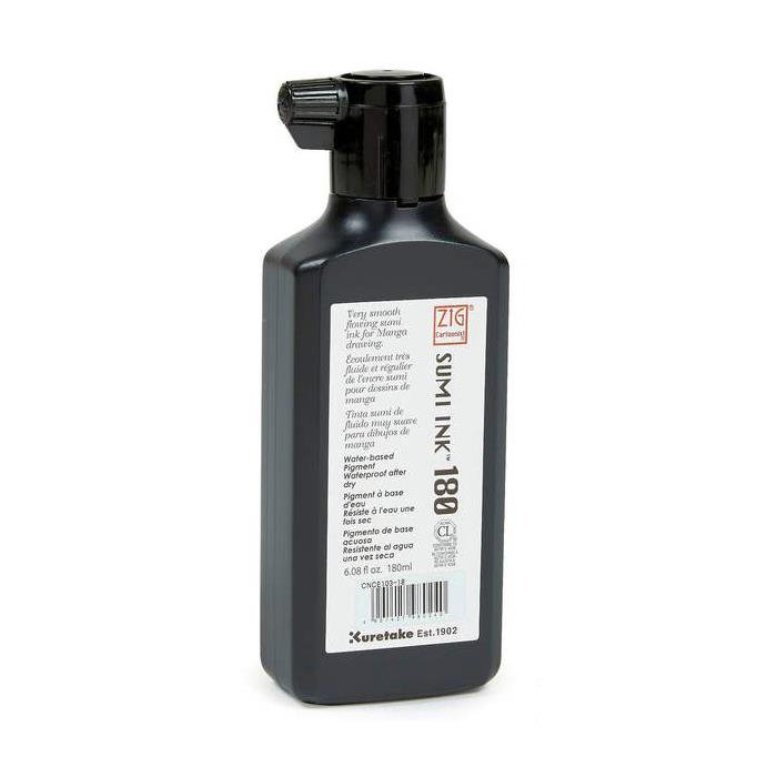 Sumi Ink Çizim Mürekkebi 180 ml. (Çok Akıcı)