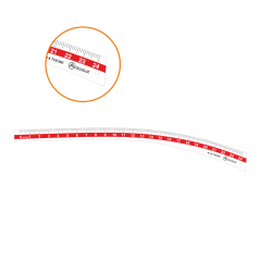 Riga Kalça Eğri Cetveli 60cm N:Tce-360