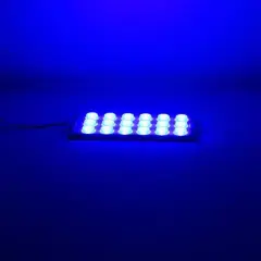 Powermaster 12 Volt 6 Watt Mavi 18 Ledli 2'li Paket Yanıp Sönen Modül Led