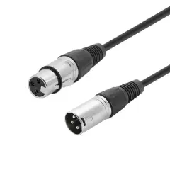 Fully G-526h Canon Dişi Canon Erkek Hazır 3 Metre Mikrofon Uzatma Kablosu