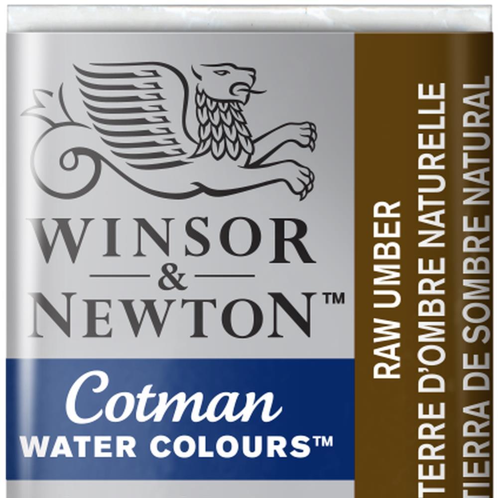 Cotman Yarım Tablet Suluboya N:554 Raw Umber