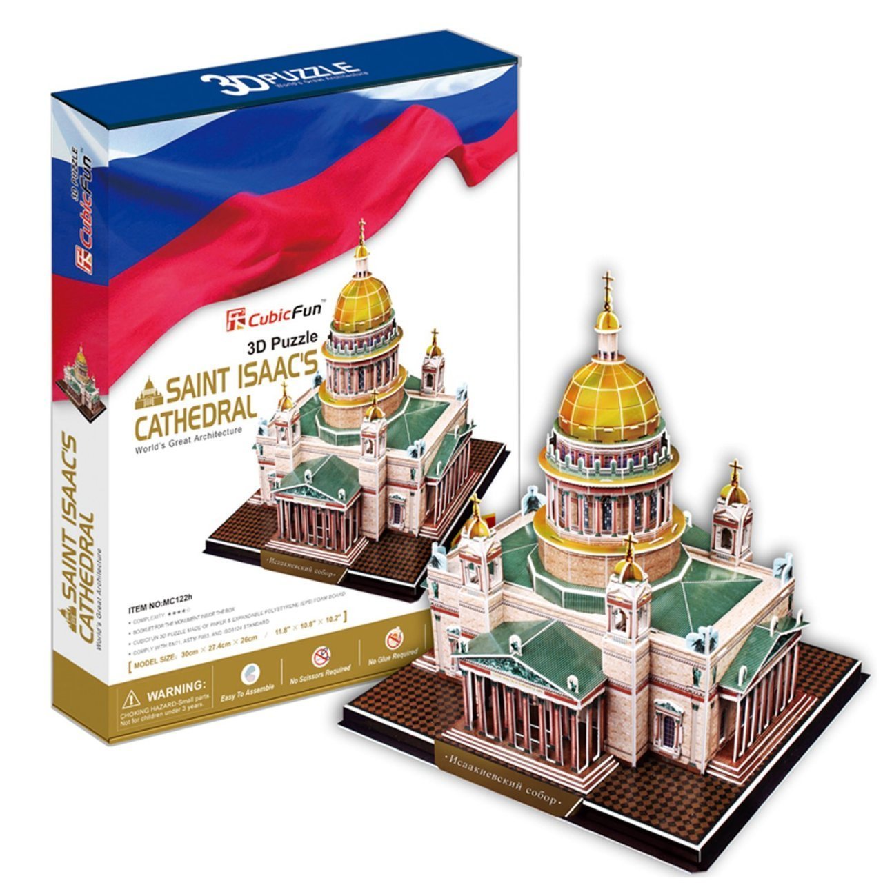 Saint Isaac Katedrali 3D Puzzle