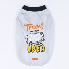 Pawstar Grey Travel Tişört XXLarge 38X43X58 cm