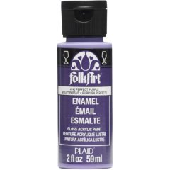 Folkart Enamel Akrilik Boya 59ml. N:4142 Perfect Purple