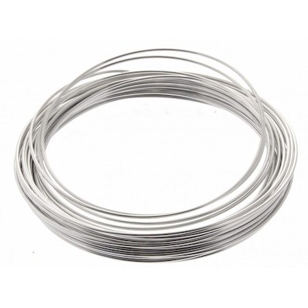 Alüminyum Gümüş Tel 1,5mm 6 Metre