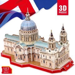 Aziz Paul Katedrali 3D Puzzle