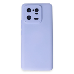 Xiaomi Mi 13 Pro Kılıf Nano İçi Kadife Silikon - Lila