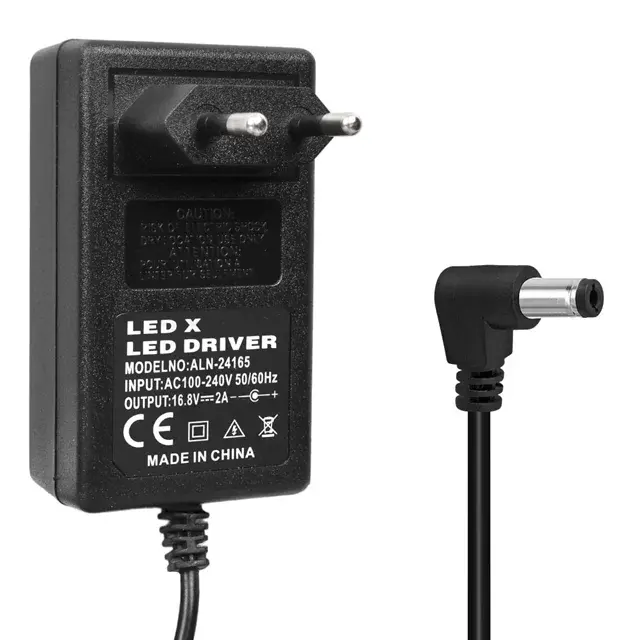 Powermaster Pm-5284 16.8 Volt - 2 Amper - 33.6 Watt 5.5*2.5 Mm L Uçlu Şarjlı Matkap Adaptörü