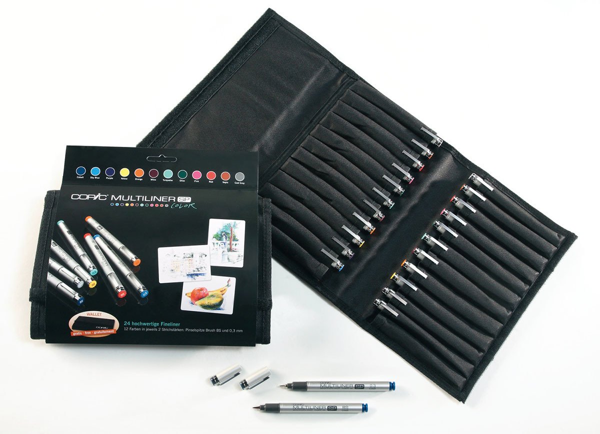 Multiliner Sp 24'lü Çantalı Set 12 Bs + 12 0,3mm