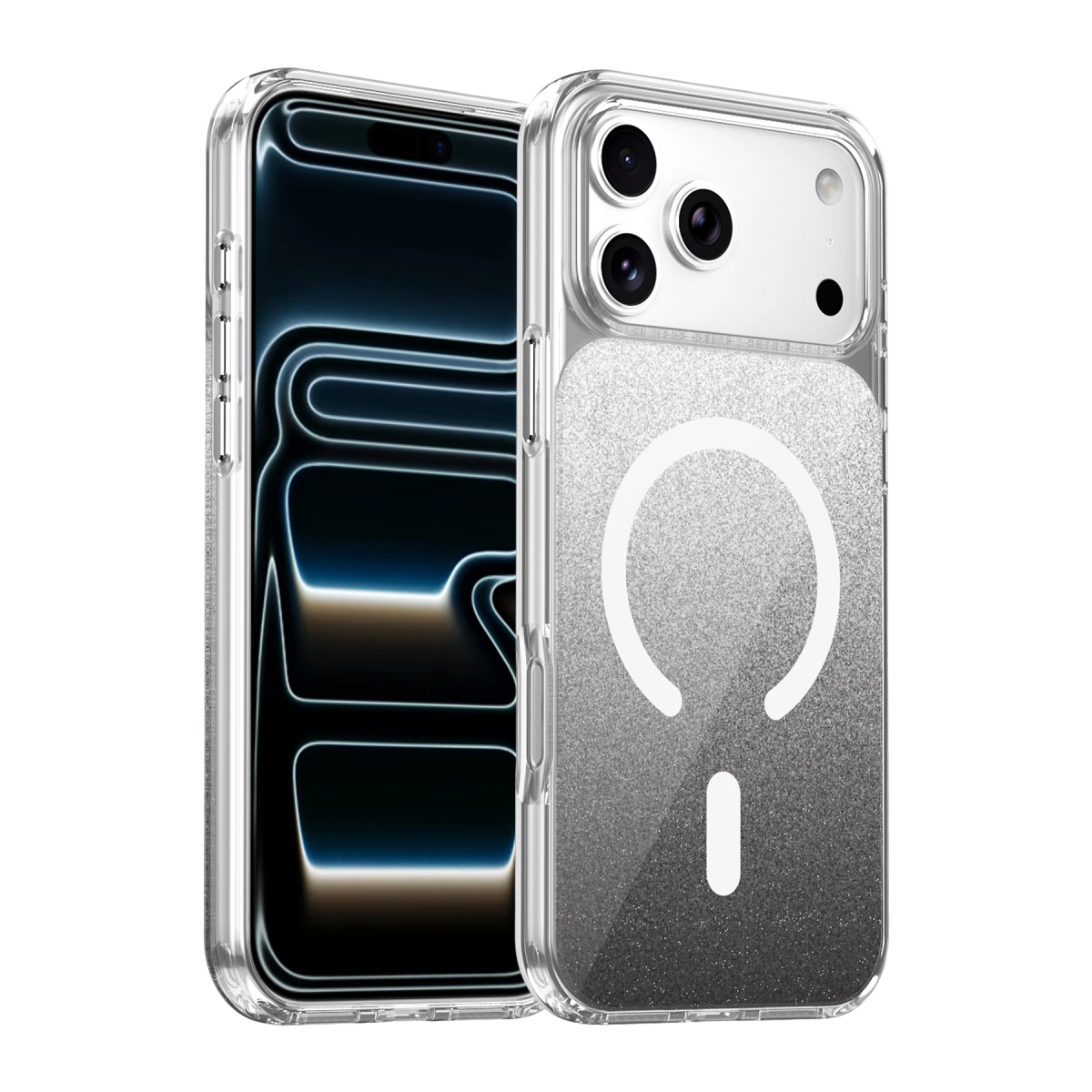 Onegif  İphone 17 Pro Sora Simli Magsafe Kapak - Siyah