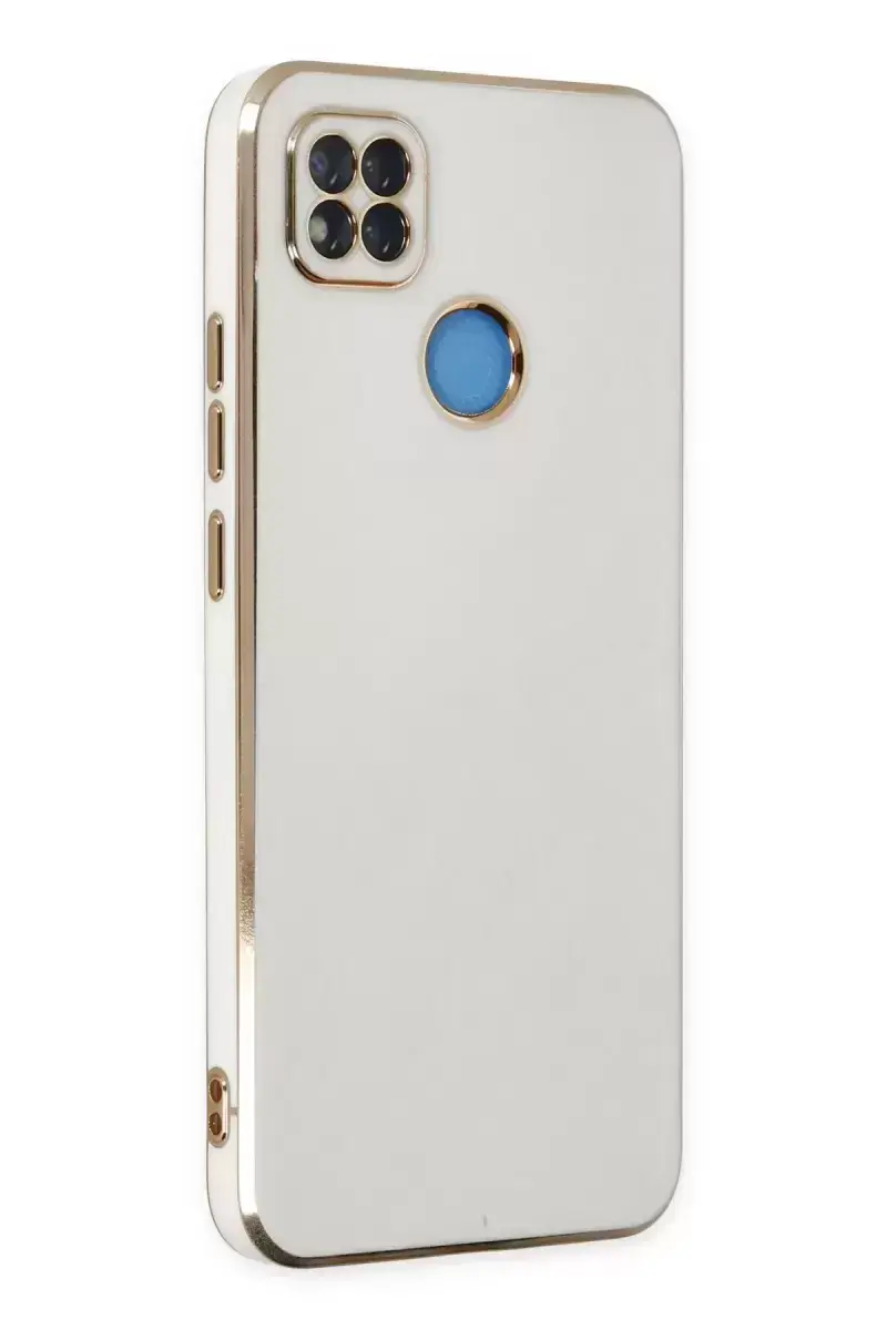 Newface Xiaomi Redmi 9c Kılıf Volet Silikon - Beyaz