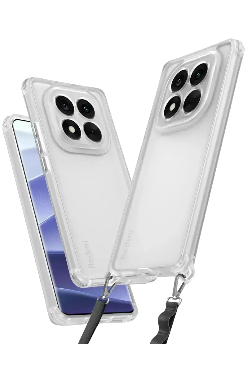 Newface Xiaomi Redmi Note 14 Pro Plus Kılıf Penta Silikon Kılıf - Şeffaf