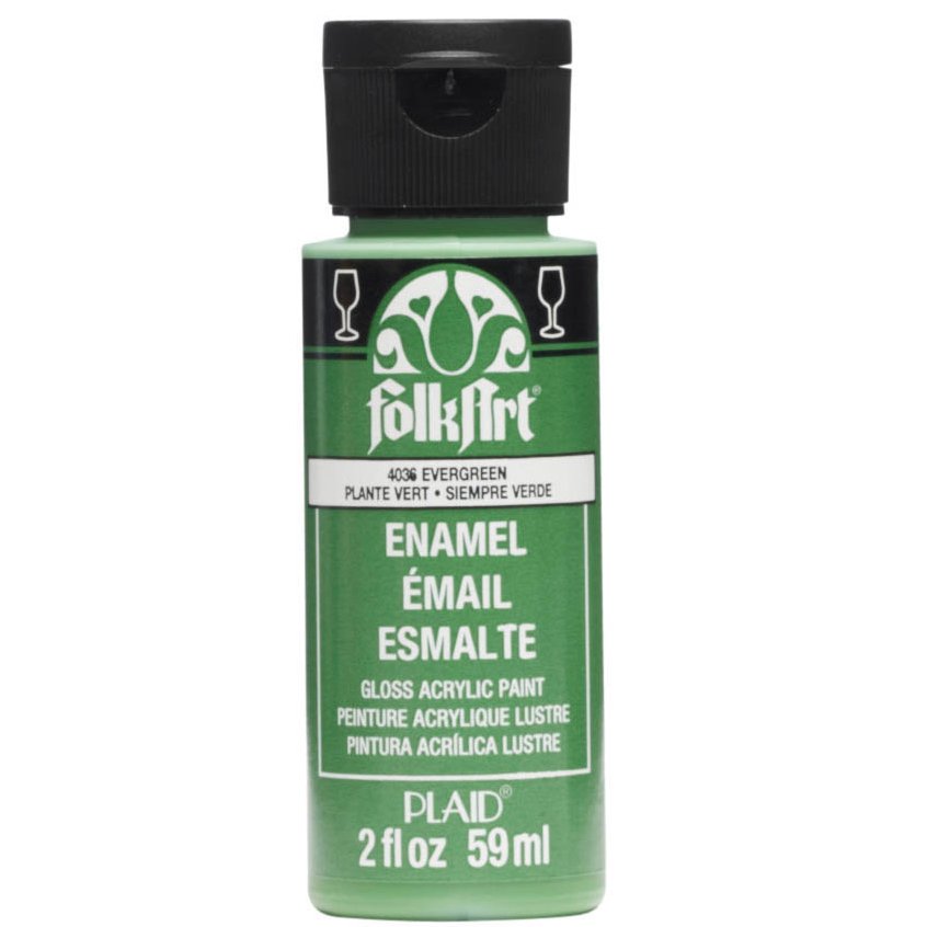 Folkart Enamel Akrilik Boya 59ml. N:4036 Evergreen