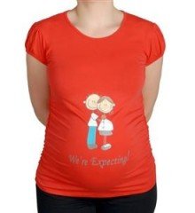 Elija Hamile Kısa Kollu Aile T-Shirt