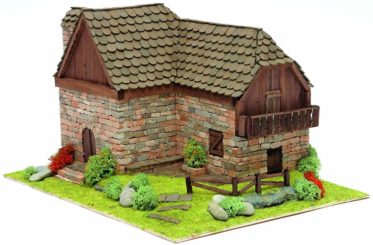 Casa Country 11 Taş Ev Maketi - 40308