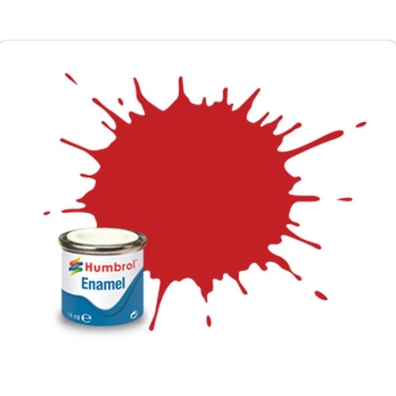 Enamel Maket Boyası - Ferrari Red Gloss - 14ml - N:220