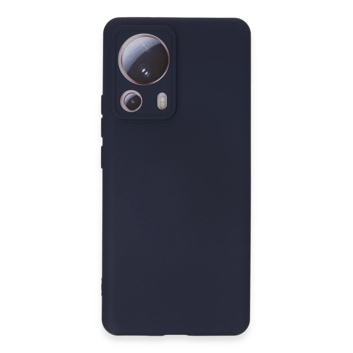 Xiaomi Mi 13 Lite Kılıf Nano İçi Kadife Silikon - Lacivert