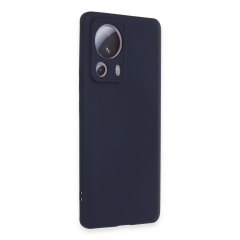 Xiaomi Mi 13 Lite Kılıf Nano İçi Kadife Silikon - Lacivert