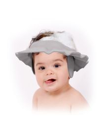 Sevi Bebe Bebek Banyo Şapkası Gri