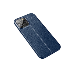 İphone 15 Pro Max Kılıf Auto Focus Kapak - Lacivert