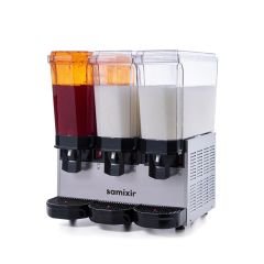 Klasik Triple Soğuk İçecek Dispenseri, 20+20+20 L, Fıskiyeli-Karıştırıcılı-Karıştırıcılı, Inox